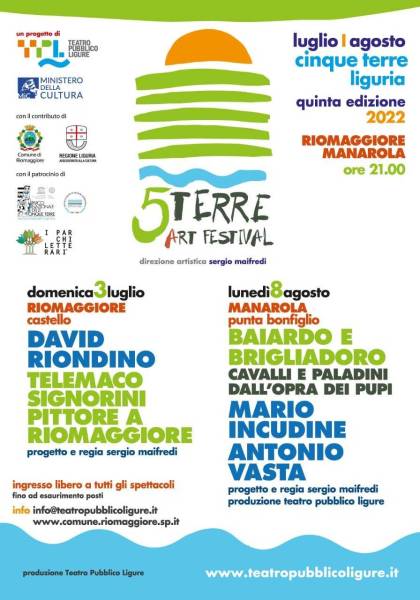5 Terre Art Festival 2022