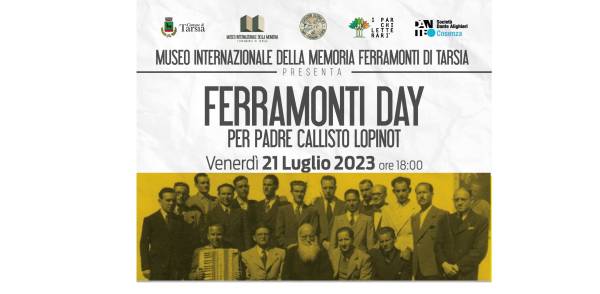 Parco: Ferramonti Day per padre Callisto Lopinot 