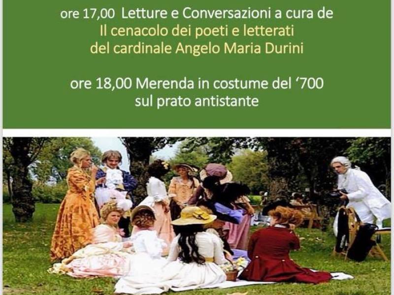 Parco: A merenda con il cardinale Angelo Maria Durini