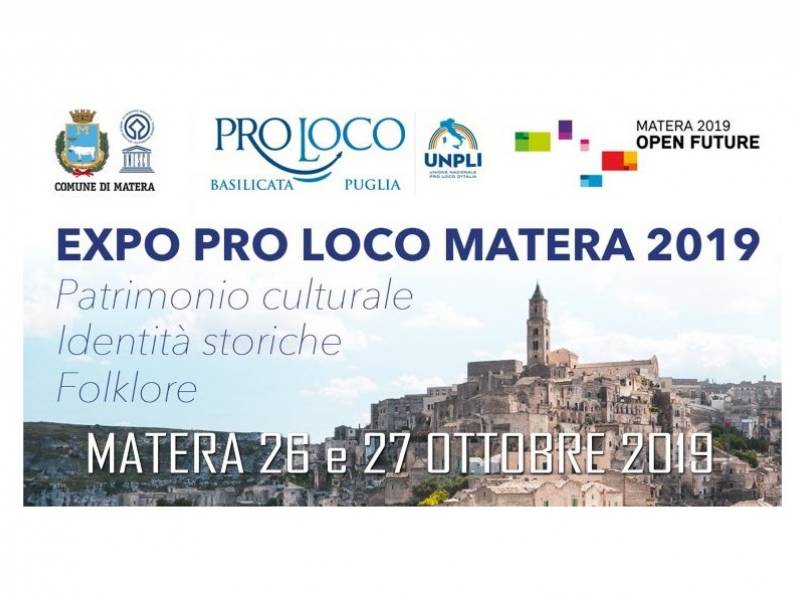 Parco: Parchi Letterari a Expo Proloco Matera 2019