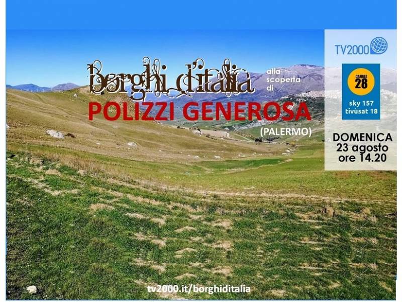 Parco: Su Tv2000 torna la puntata di Borghi d'Italia su Polizzi Generosa e il Parco Letterario Borgese