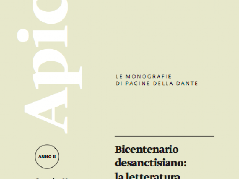 Una speciale monografia per celebrare l'attualità del pensiero di Francesco De Sanctis