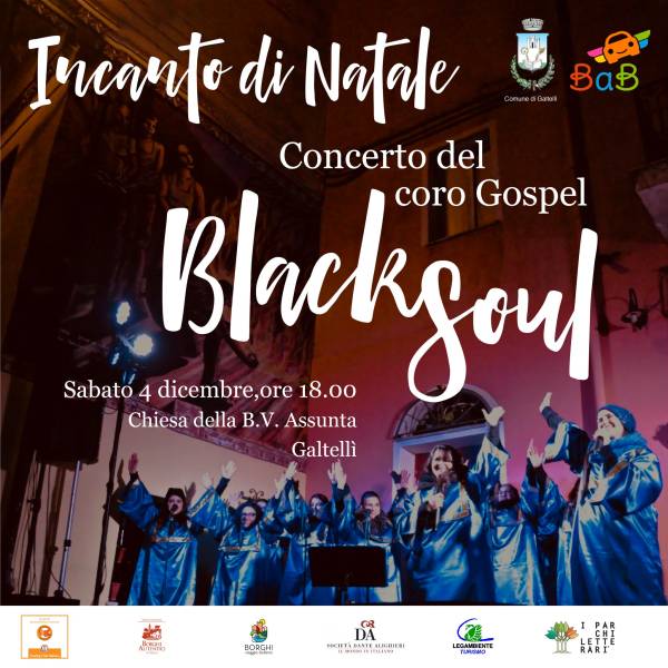 Parco:  Black Soul Gospel Choir a Galtellì