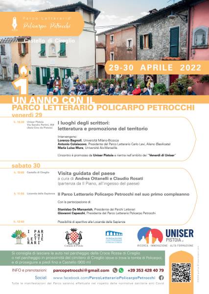 Parco: Un anno con il Parco Letterario Policarpo Petrocchi