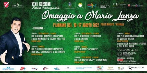 Filignano (Is), torna il festival della lirica “Lanza”