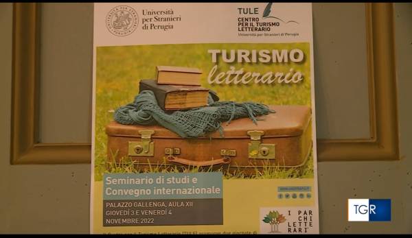 Tgr .Un centro per il turismo letterario E' il primo in Europa e nasce all'Università per Stranieri.