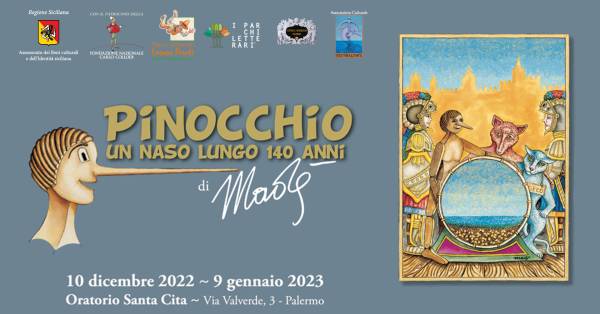 Parco: Pinocchio in Sicilia. Un naso lungo 140 anni di Madè