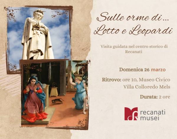 Sulle orme di Lorenzo Lotto e Giacomo Leopardi a Recanati
