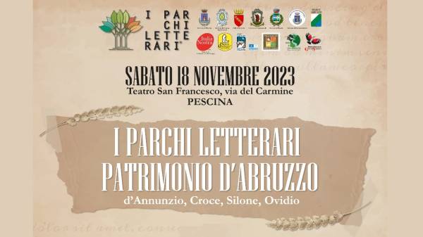 Parco: I Parchi Letterari d'Abruzzo si riuniscono a Pescina