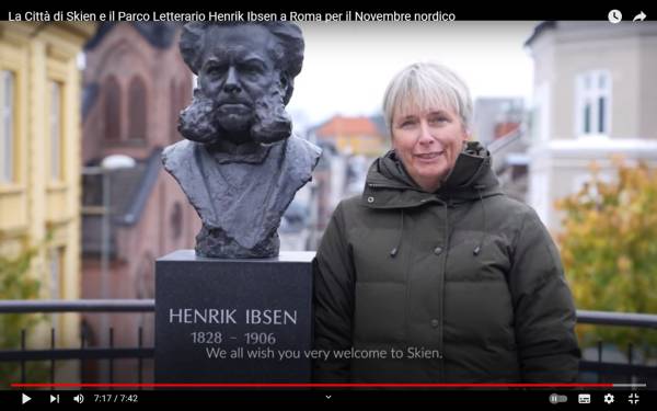 Parco: La Città di Skien e il Parco Letterario Henrik Ibsen a Roma per il Novembre nordico 
