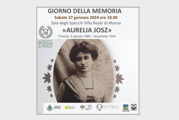 Parco: Giorno della Memoria a Monza. Concerto letterario nel ricordo di Aurelia Josz 