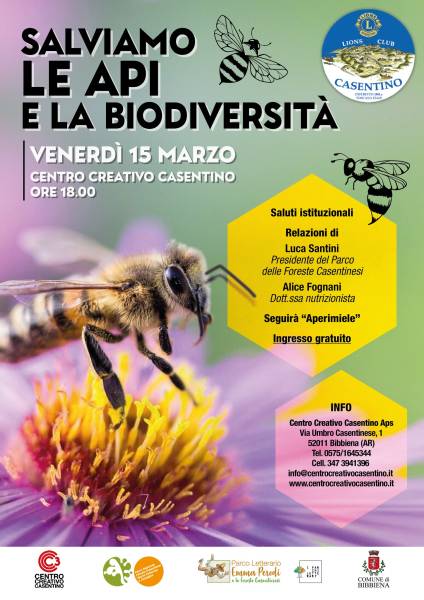 Parco:  A Bibbiena salviamo le api e la biodiversità