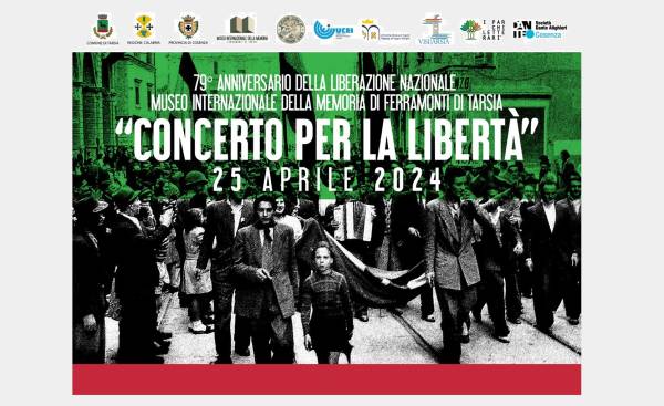  25 Aprile - 79 Anniversario della Liberazione Nazionale nel Campo di concentramento di Ferramonti