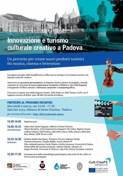Foto Innovazione e turismo culturale creativo a Padova 2