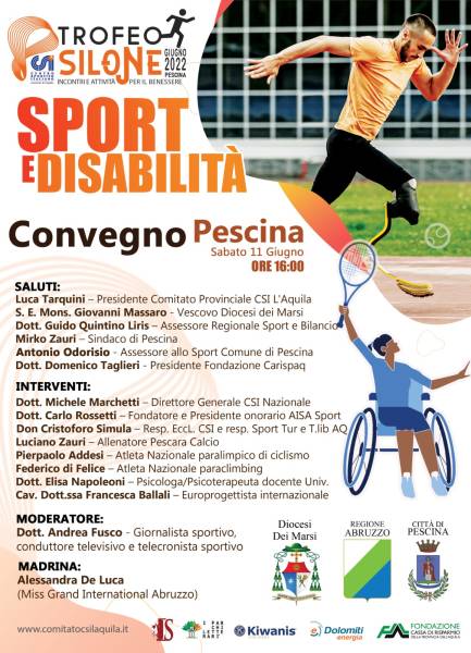 Foto Trofeo Ignazio Silone 2022. Incontri e attività per il benessere: Sport e disabilità 3