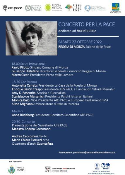 Foto Concerto per la pace in onore di Aurelia Josz a Monza 17