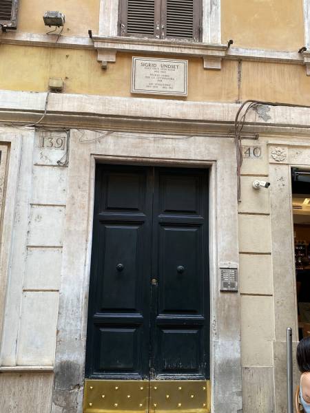 Foto Rome's importance to Sigrid Undset and her breakthrough novel Jenny 8