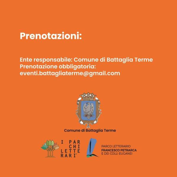 Foto Inaugurazione delle Targhe Letterarie del Parco Letterario Francesco Petrarca a Battaglia Terme 5