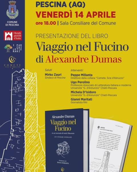 Foto Pescina,  Alexandre Dumas e  il Viaggio nel Fucino. Comete – Scie d'Abruzzo 2