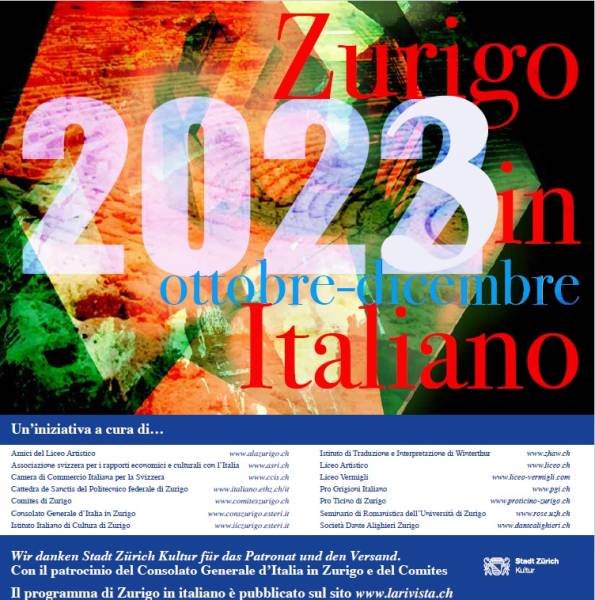Foto I Parchi Letterari a Zurigo in Italiano 2023.  2