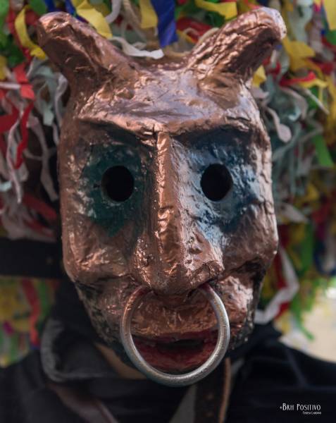 Foto Carnevale di Aliano 2024. Le maschere cornute nei luoghi di Carlo Levi. 13